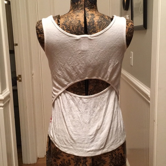 Charlotte Russe American flag tank top - Picture 2 of 3